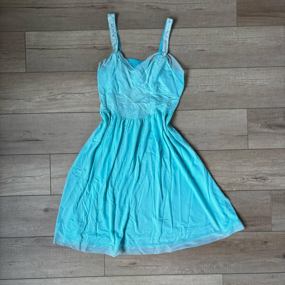 Vintage 1960’s Gotham Gold Stripe Nightgown
